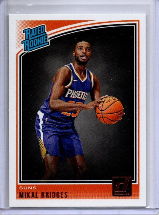 MIKAL BRIDGES 2018-19 PANINI DONRUSS TRUE ROOKIE RC #200