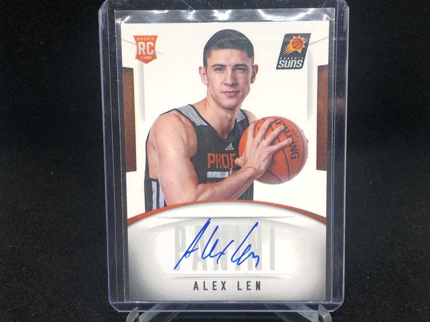 ALEX LEN 2013-14 PANINI NEXT DAY SIGNATURES ROOKIE ON CARD AUTO RC