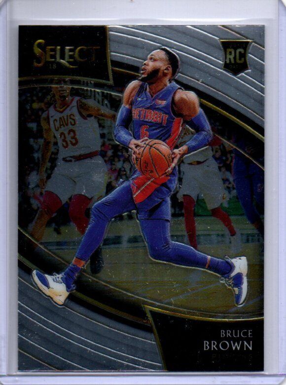BRUCE BROWN 2018-19 PANINI SELECT COURTSIDE SSP TRUE ROOKIE RC #238