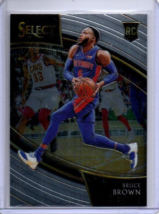 BRUCE BROWN 2018-19 PANINI SELECT COURTSIDE SSP TRUE ROOKIE RC #238