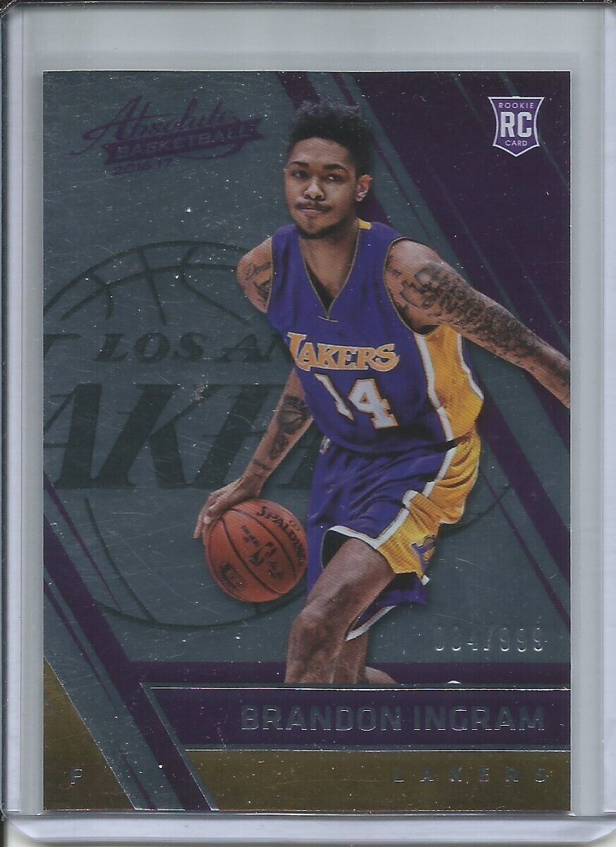 BRANDON INGRAM 2016-17 PANINI ABSOLUTE ROOKIES RC #D 84/999