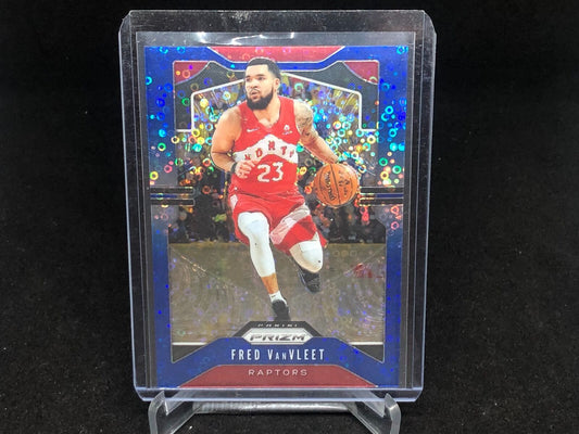 FRED VANVLEET 2019-20 PANINI PRIZM FAST BREAK BLUE PRIZM #D 6/175