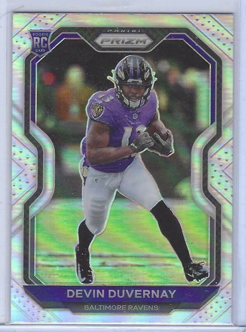 DEVIN DUVERNAY 2020 PANINI PRIZM SILVER PRIZM SSP RC #380