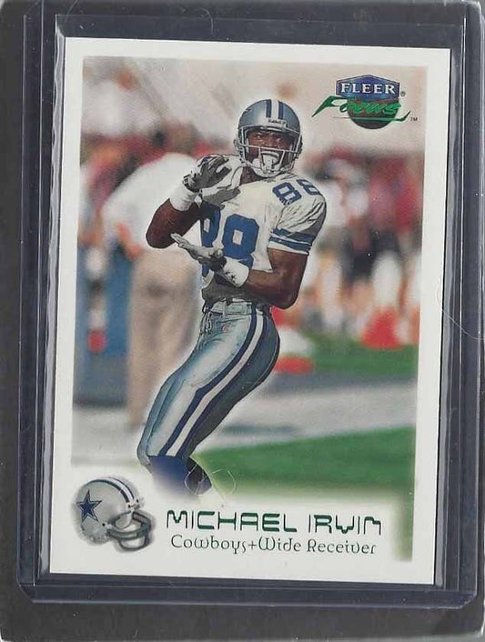 MICHAEL IRVIN 1999 FLEER FOCUS GREEN COWBOYS #D 12/300