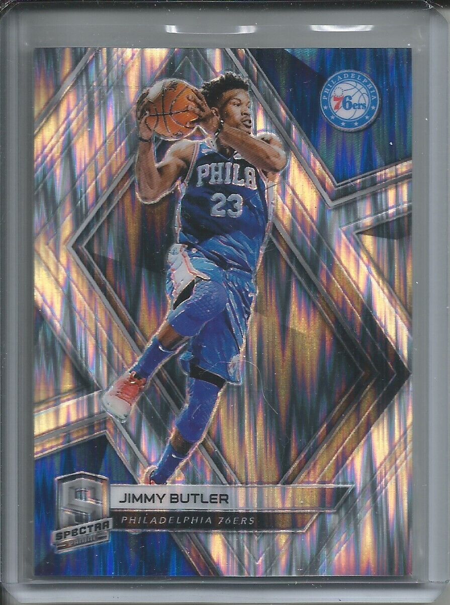 JIMMY BUTLER 2018-19 PANINI SPECTRA FOTL FLASH PRIZM #D 3/9