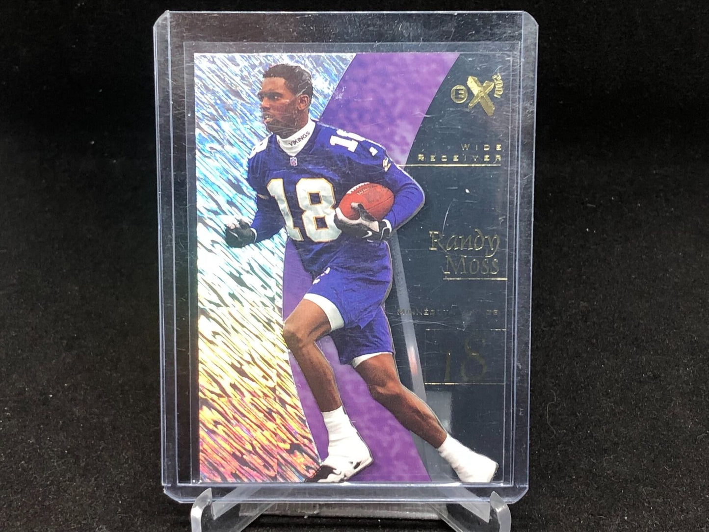 RANDY MOSS 1998 SKYBOX EX E-X 2001 TRUE RC # 55