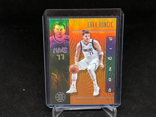 LUKA DONCIC 2019-20 PANINI ILLUSIONS ORANGE # 134