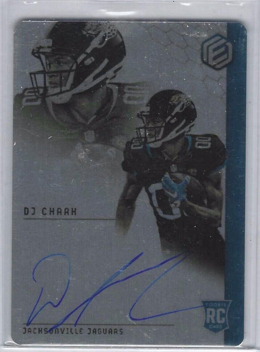 DJ CHARK JR 2018 PANINI ELEMENTS METAL ON CARD ROOKIE AUTO RC #D /199
