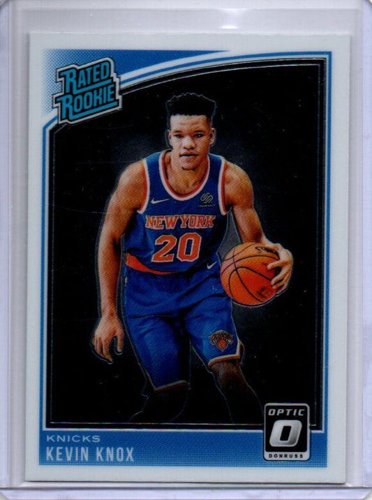 KEVIN KNOX 2018-19 PANINI DONRUSS OPTIC TRUE ROOKIE RC #190