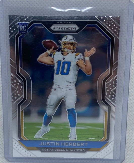 JUSTIN HERBERT 2020 PANINI PRIZM RC #325