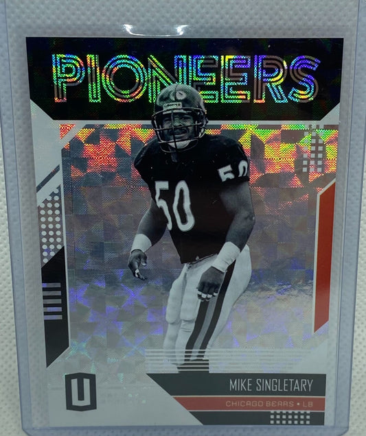 MIKE SINGLETARY 2018 PANINI UNPARALLELED PIONEERS HYPER #D 6/25