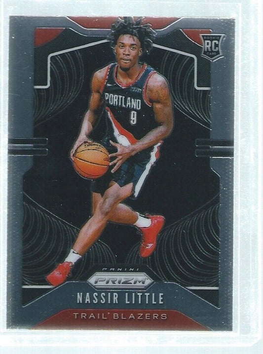 NASSIR LITTLE 2019-20 PANINI PRIZM TRUE ROOKIE RC #269