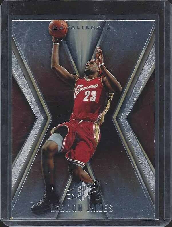 LEBRON JAMES 2005-06 SPX BASE #15