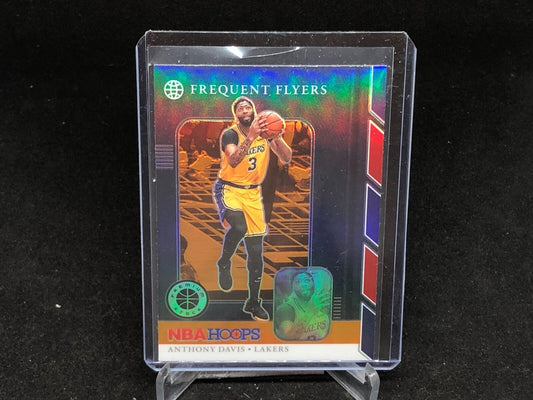 ANTHONY DAVIS 2019-20 HOOPS PREMIUM STOCK FREQUENT FLYERS ORANGE PRIZM # 2