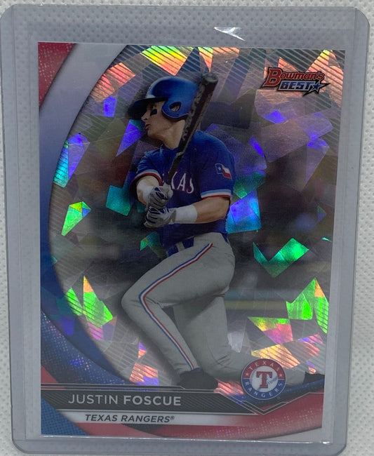 JUSTIN FOSCUE 2020 BOWMAN'S BEST ATOMIC REFRACTOR PROSPECT #TP-6