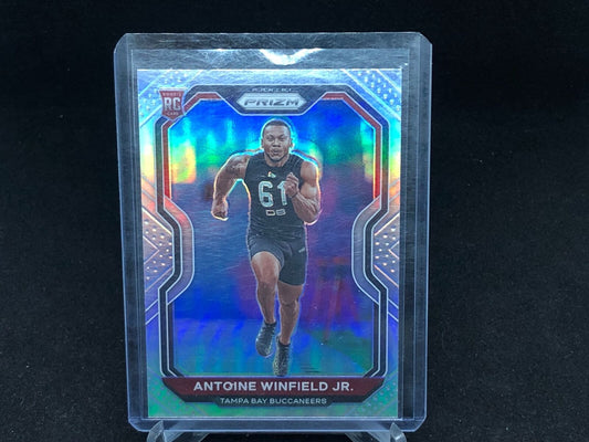 ANTOINE WINFIELD JR 2020 PANINI PRIZM SILVER PRIZMS RC # 322