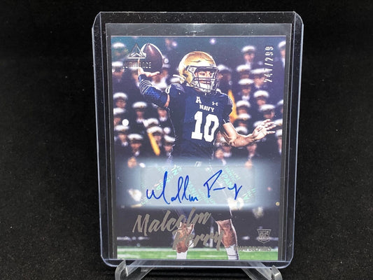 MALCOLM PERRY 2020 PANINI LUMINANCE AUTO RC #D 247/299