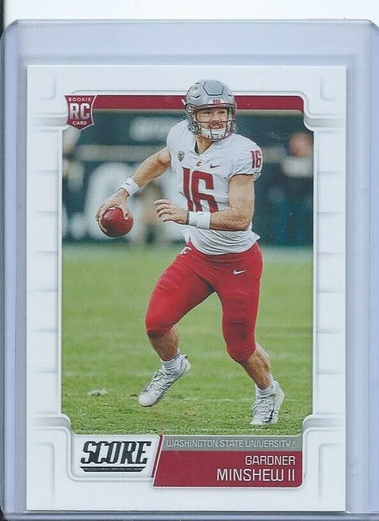 GARDNER MINSHEW II 2019 PANINI SCORE TRUE ROOKIE RC #366