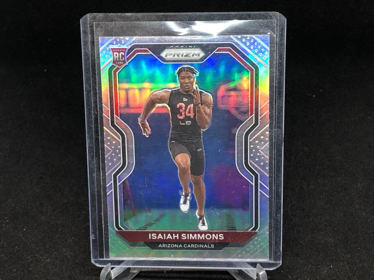 ISAIAH SIMMONS 2020 PANINI PRIZM SILVER PRIZMS SP RC # 323