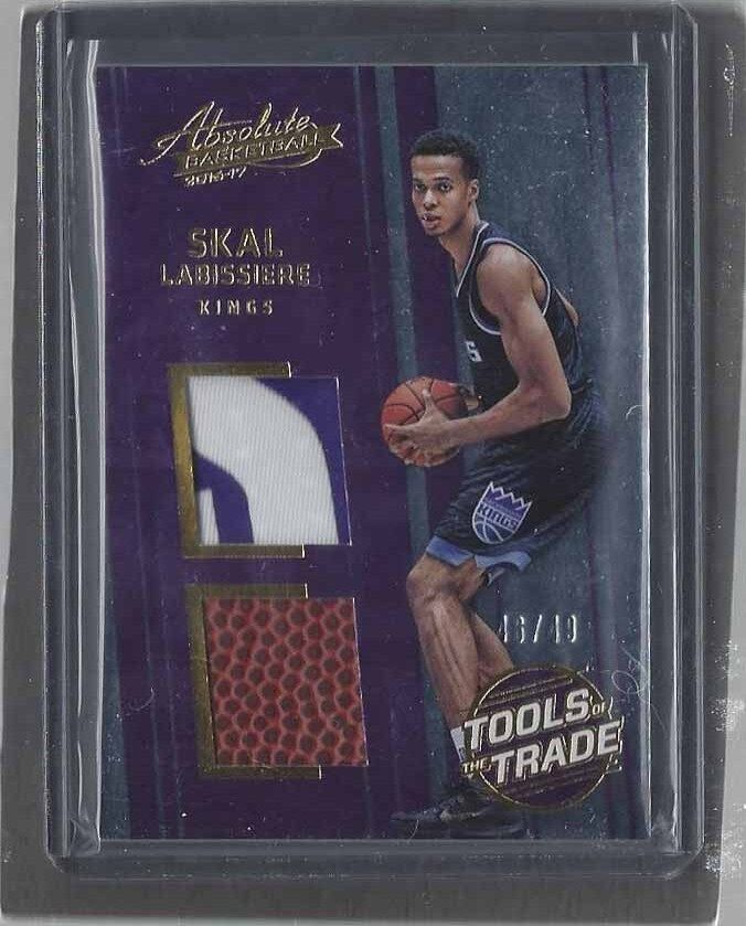 SKAL LABISSIERE 2016-17 ABSOLUTE TOOLS OF THE TRADE DUAL KINGS PATCH RC #D 46/49