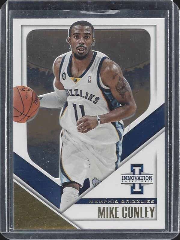 MIKE MICHAEL CONLEY 2013-14 PANINI INNOVATION GOLD PARALLEL RC #D 8/10