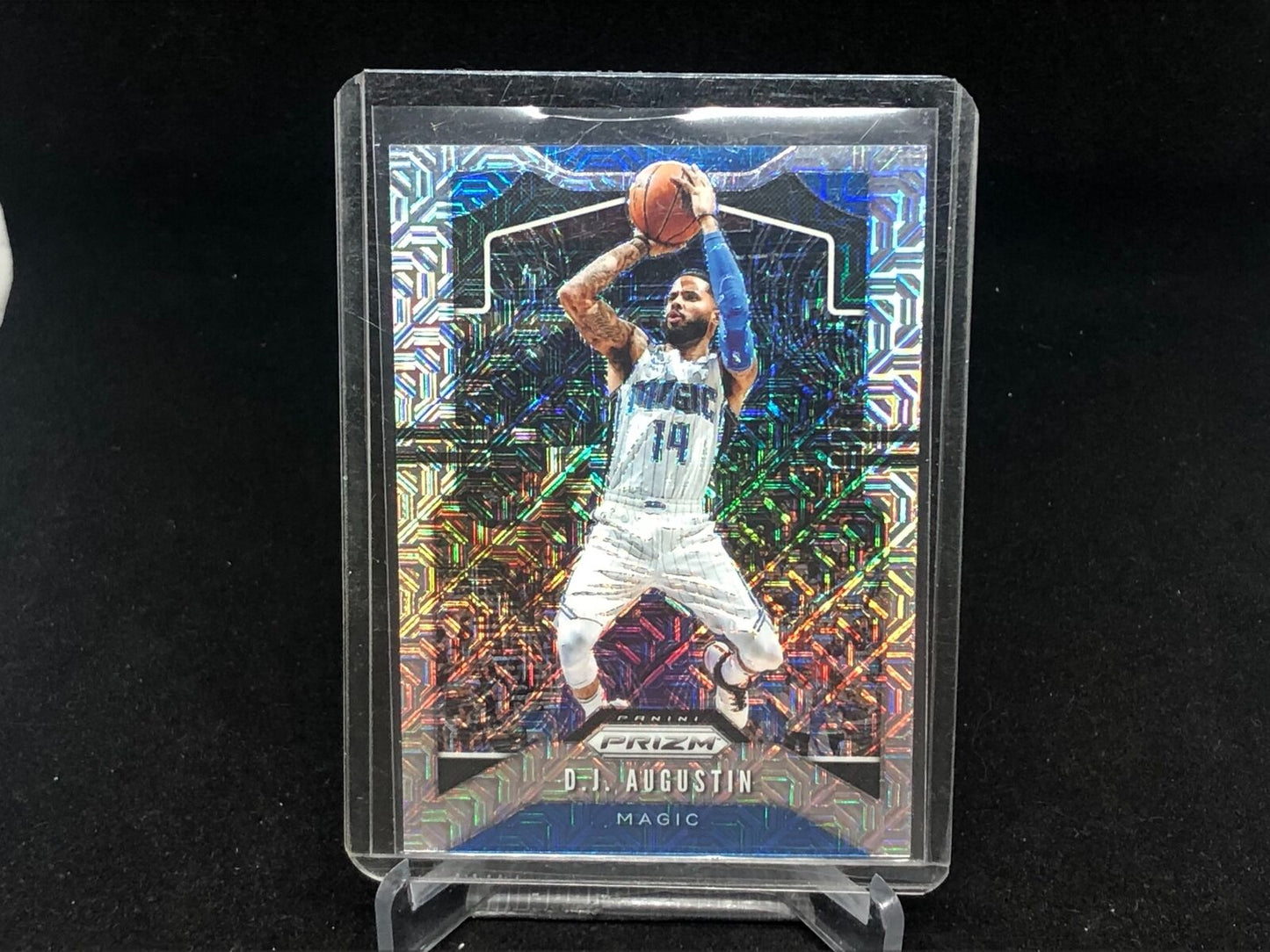 DJ AUGUSTIN 2019-20 PANINI PRIZM MOJO SILVER PRIZM #D 2/25