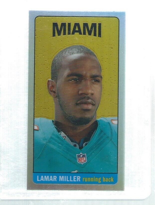 LAMAR MILLER 2012 TOPPS CHROME 1965 TALL BOY REFRACTOR RC #D 29/99