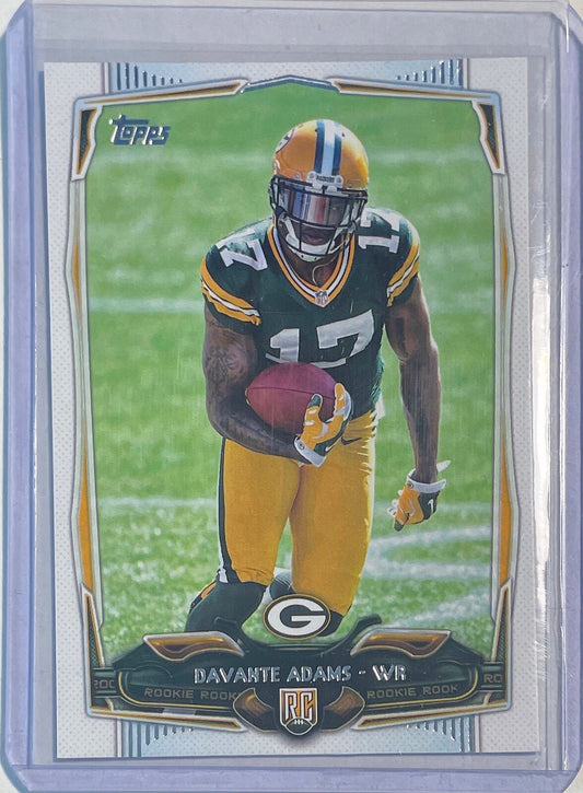 DAVANTE ADAMS 2014 TOPPS TRUE ROOKIE RC #337