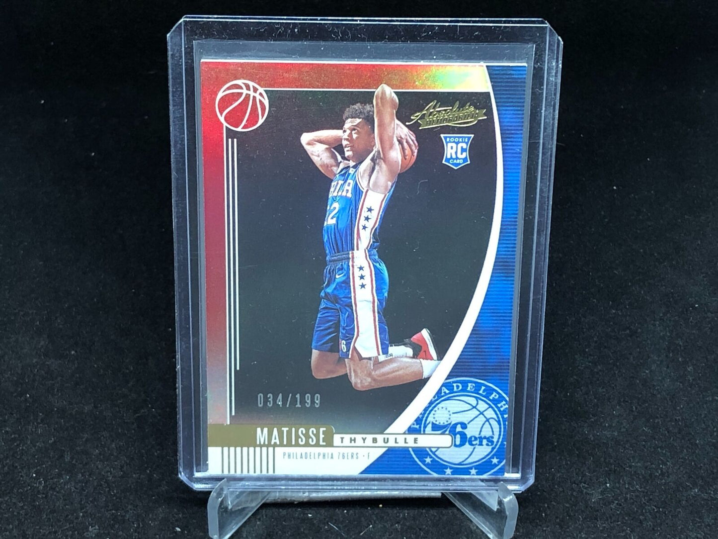 MATISSE THYBULLE 2019-20 PANINI ABSOLUTE RED RC #D 34/199