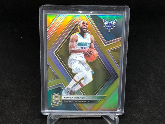 KEMBA WALKER 2018-19 PANINI SPECTRA GOLD PRIZM #D /10