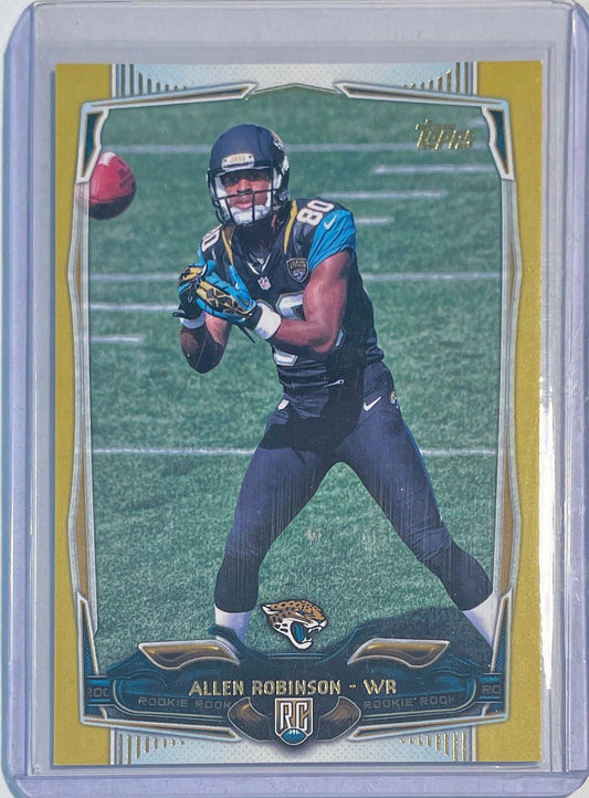 ALLEN ROBINSON 2014 TOPPS GOLD ROOKIE RC #D 1888/2014