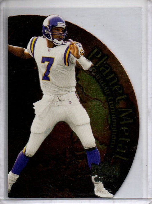 RANDALL CUNNINGHAM 1999 FLEER METAL UNIVERSE PLANET METAL DIE CUT #14