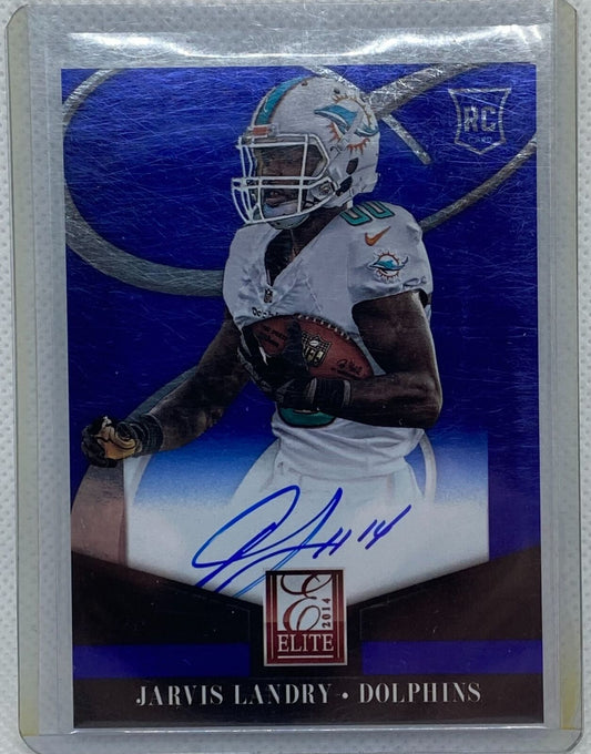 JARVIS LANDRY 2014 PANINI ELITE ROOKIE ON CARD AUTO RC #20