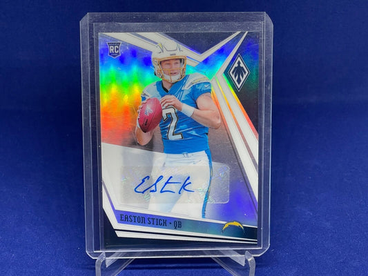 EASTON STICK 2019 PANINI PHOENIX SILVER PRIZM ROOKIE AUTO RC # 127