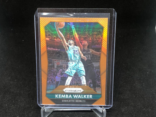 KEMBA WALKER 2015-16 PANINI PRIZM ORANGE PRIZMS #D 32/65