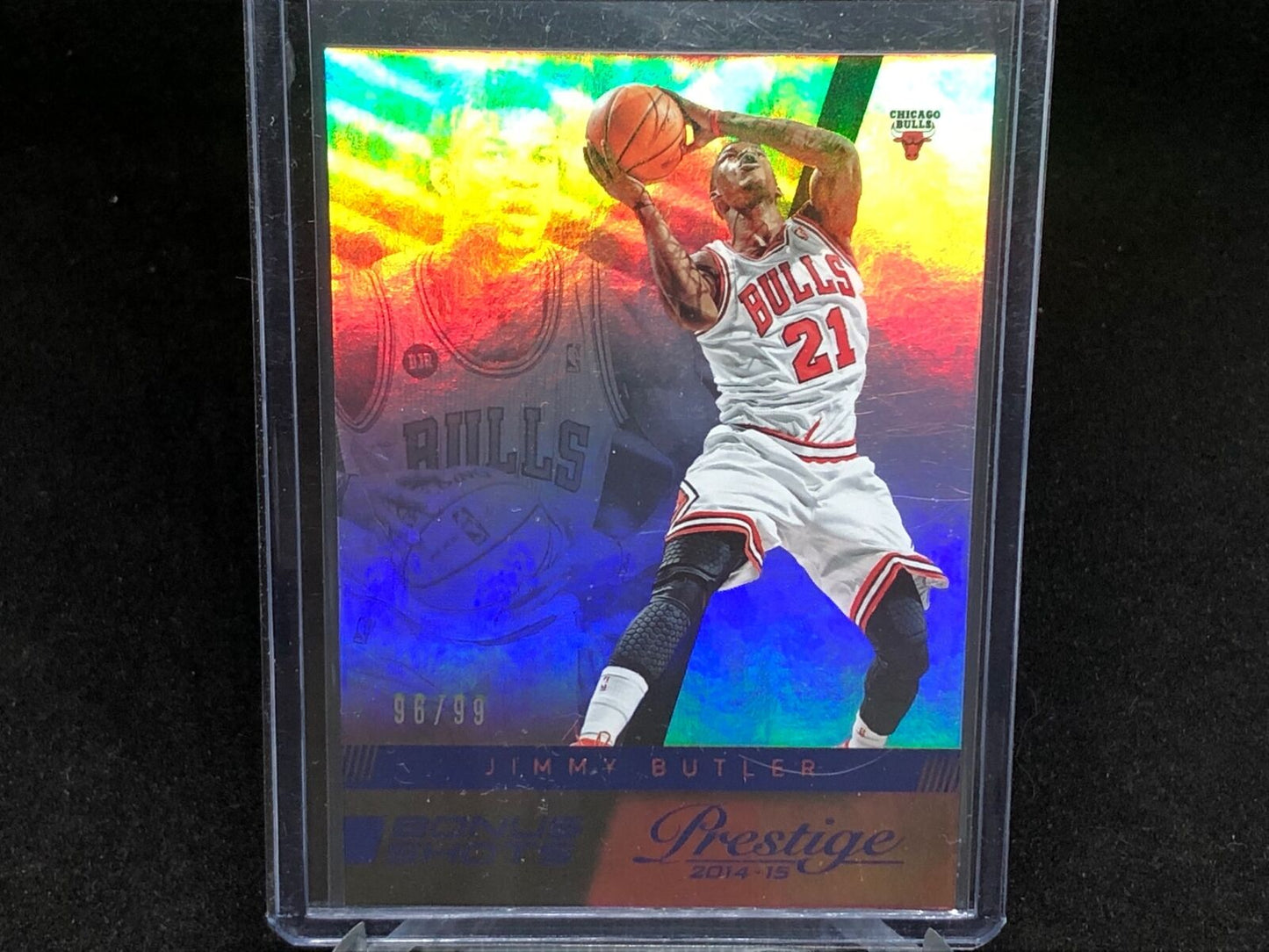 JIMMY BUTLER 2014-15 PANINI PRESTIGE BLUE BONUS SHOTS #D 96/99