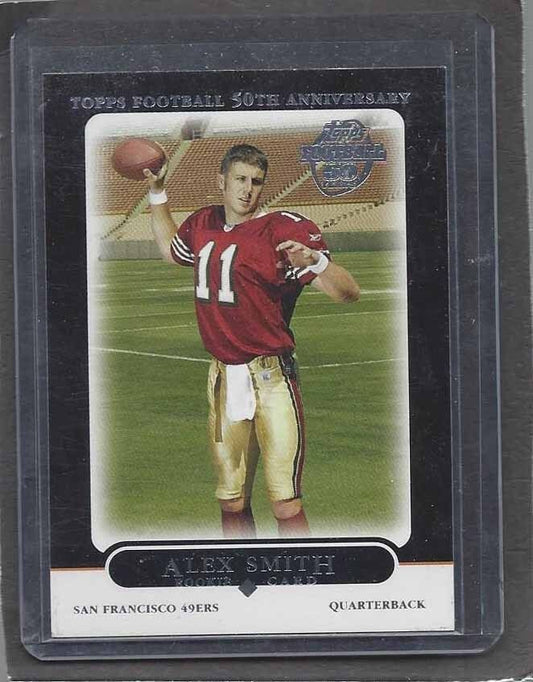 ALEX SMITH 2005 TOPPS BLACK BORDER ROOKIE RC #435