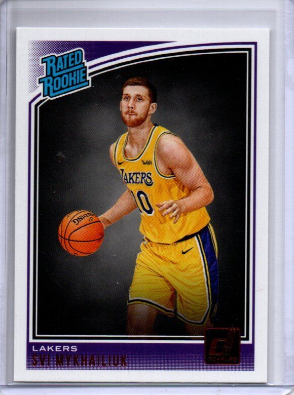 SVI MYKHAILIUK 2018-19 PANINI DONRUSS TRUE ROOKIE RC #193