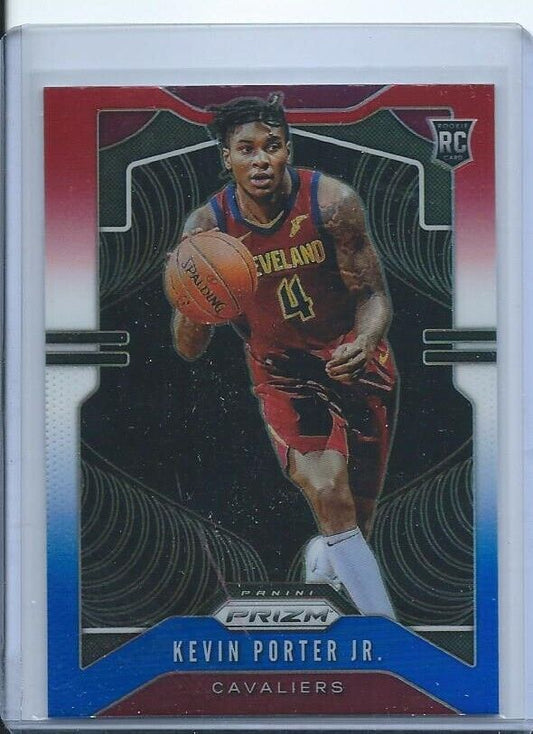 KEVIN PORTER JR. 2019-20 PANINI PRIZM RED WHITE BLUE PRIZMS RC #274