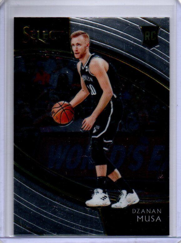 DZANAN MUSA 2018-19 PANINI SELECT COURTSIDE SP TRUE ROOKIE RC #283