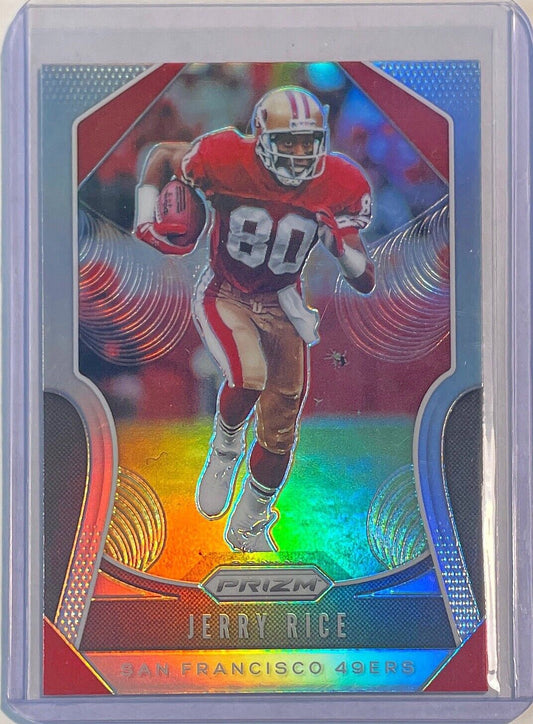 JERRY RICE 2019 PANINI PRIZM SILVER PRIZMS SP #287