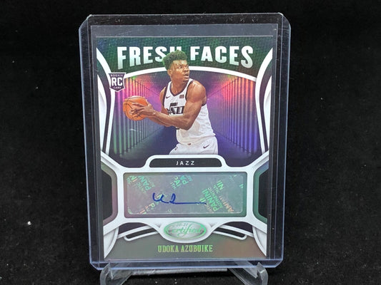 UDOKA AZUBUIKE 2020-21 PANINI CERTIFIED FRESH FACES AUTO RC
