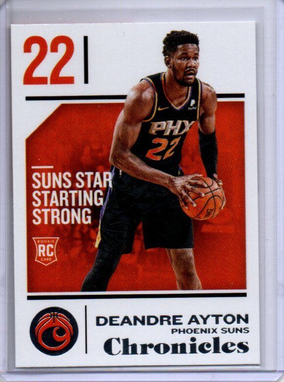DEANDRE AYTON 2018-19 PANINI CHRONICLES TRUE ROOKIE RC #21