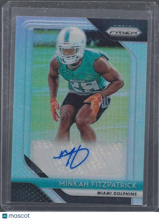 MINKAH FITZPATRICK 2018 PANINI PRIZM SILVER PRIZMS ROOKIE AUTO RC