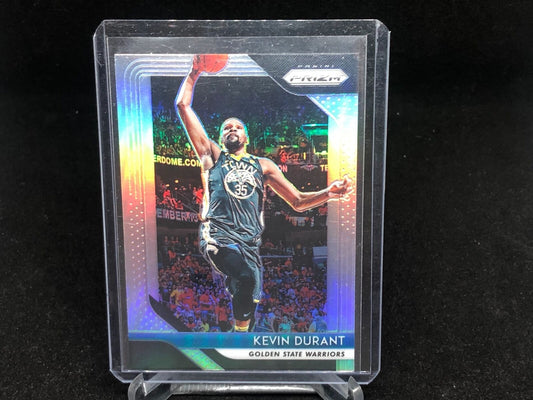 KEVIN DURANT 2018-19 PANINI PRIZM SILVER PRIZM # 252