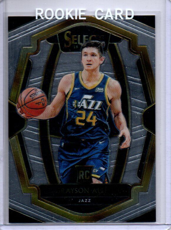 GRAYSON ALLEN 2018-19 PANINI SELECT TRUE ROOKIE RC #106