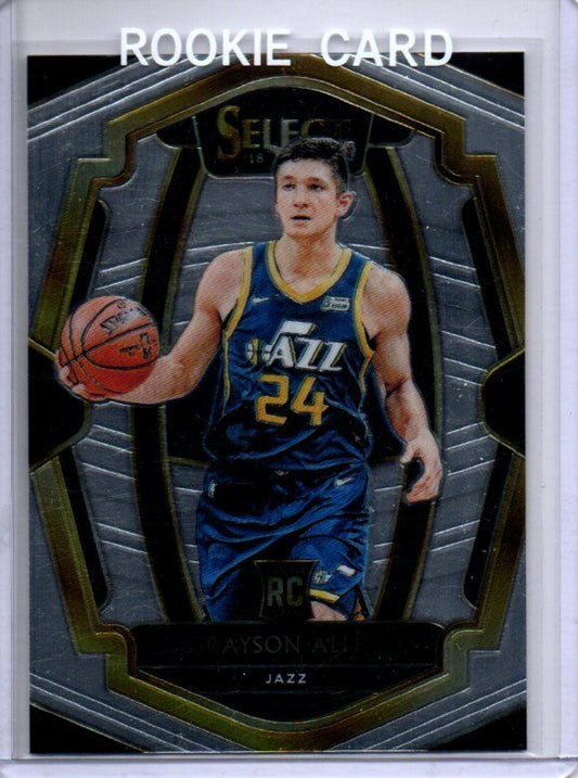GRAYSON ALLEN 2018-19 PANINI SELECT TRUE ROOKIE RC #106