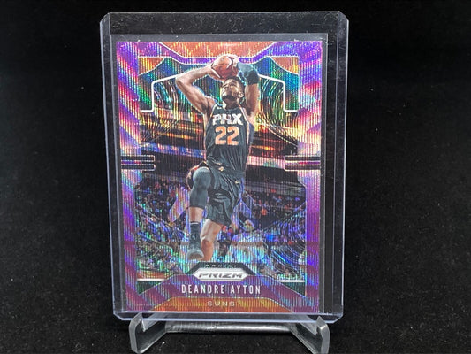 DEANDRE AYTON 2019-20 PANINI PRIZM PURPLE WAVE PRIZMS SP # 71