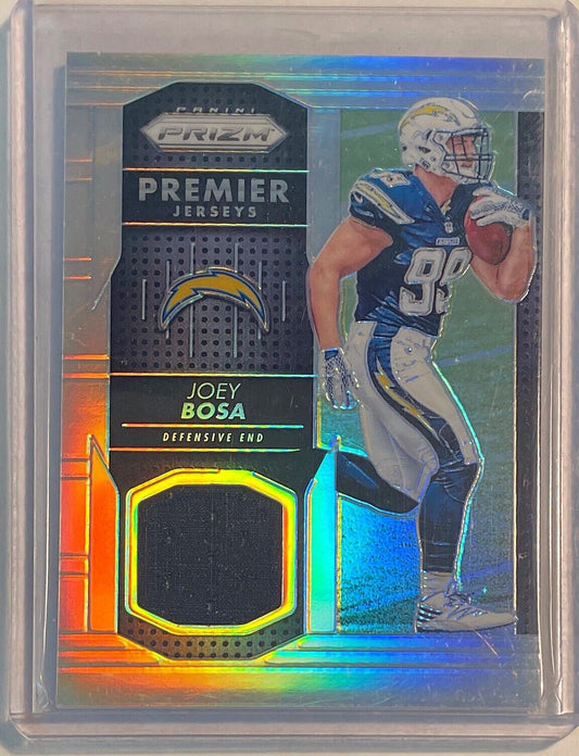 JOEY BOSA 2016 PANINI PRIZM PREMIER JERSEYS RELIC SILVER PRIZM ROOKIE RC #PPJ-JB