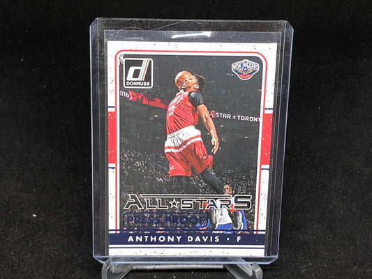 ANTHONY DAVIS 2016-17 PANINI DONRUSS BLUE PRESS PROOF #D 61/99